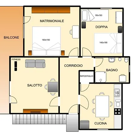 Casa Luminosa, Parcheggio Sotto Casa, Zona Tranquilla A Due Passi Da Negozi, Parchi, Ristoranti Apartment Lugo (Ravenna)
