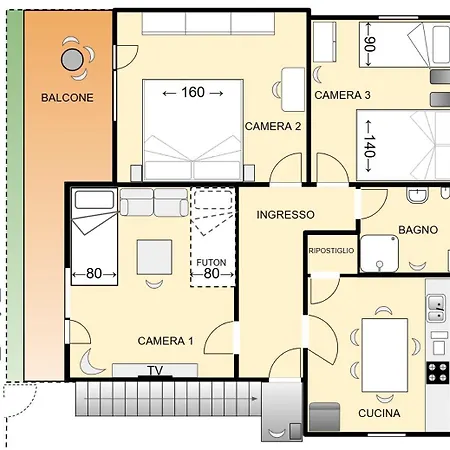 Casa Luminosa In Affitto Breve A Lugo, Zona Tranquilla, Parcheggio Comodo شقة *