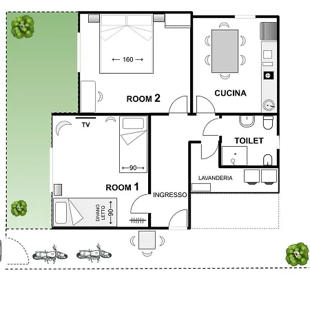 Casa Luminosa In Affitto Breve A Lugo, Zona Tranquilla, Parcheggio Comodo شقة *
